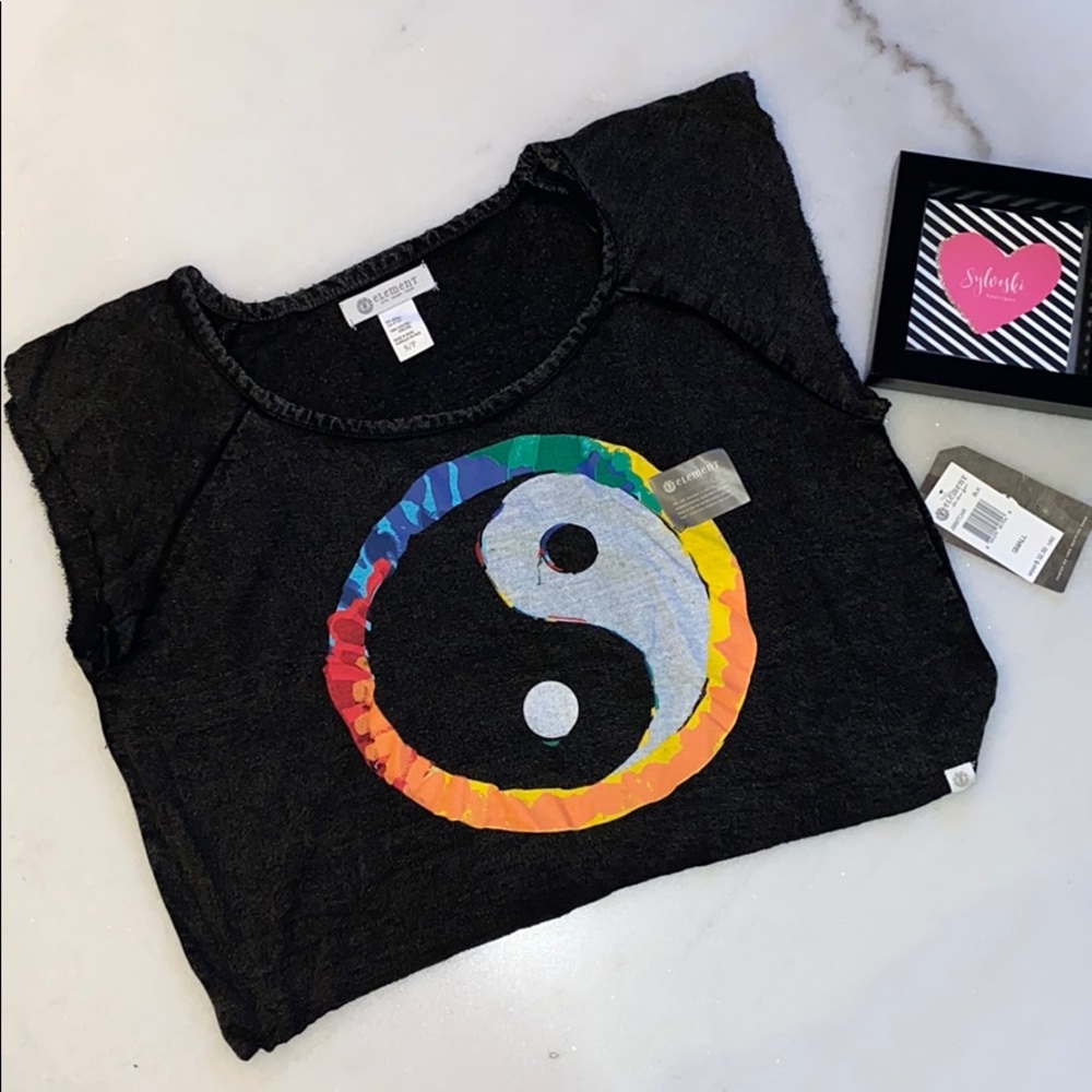 🔥Element Black T-Shirt NWT - Picture 2 of 6